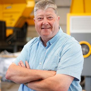 UNTHA's director of global business development Gary Moore